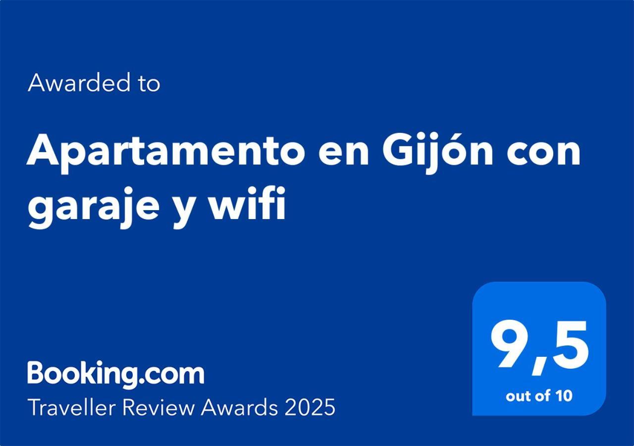 Apartamento En Gijon Con Garaje Y Wifi Экстерьер фото
